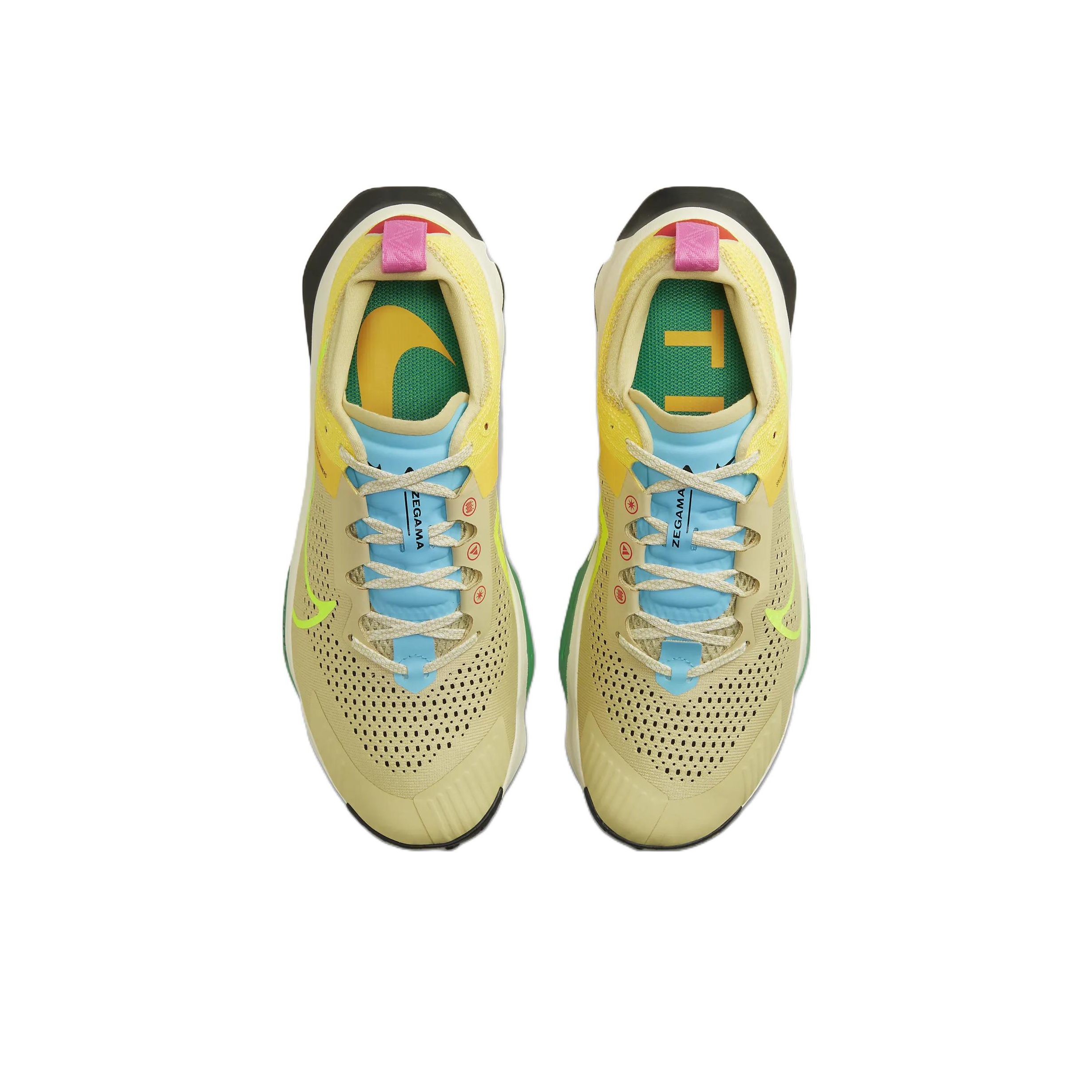 Nike ZoomX Zegama Trail Team Gold Volt US M 8.5 - POIZON