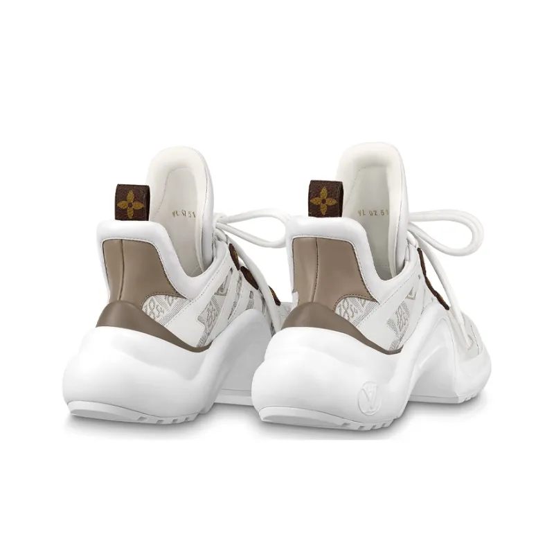 LOUIS VUITTON Archlight 1.0 Sneakers 'Beige With Monogram' Women's-4