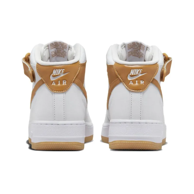 Nike Air Force 1 Mid '07 White Desert Ochre Women's-4