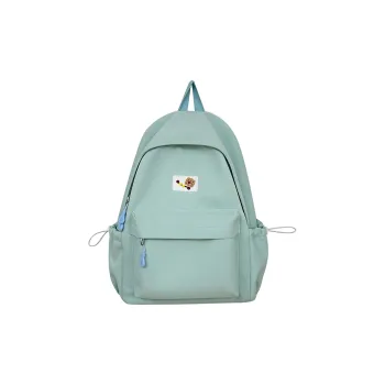 Parker Bear Nylon Backpack Regular Unisex Blue/Pink/Yellow/White/Black