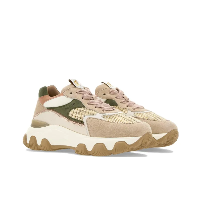 HOGAN Panelled-design Low-top Sneakers-1