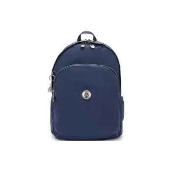 Kipling Polyamide Backpack Medium Size Women's Blue