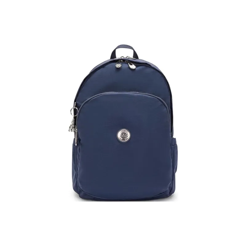 Kipling Polyamide Backpack Medium Size Women's Blue-0