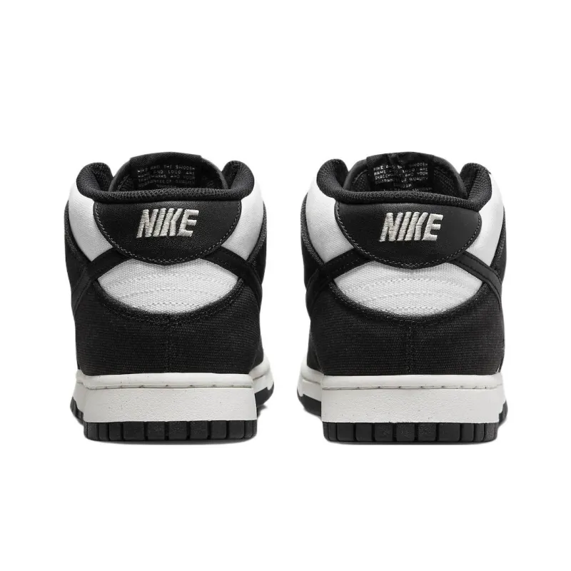 Nike Dunk Mid Canvas Panda-4