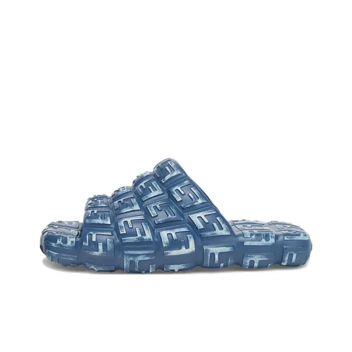 FENDI Cloud Slide Slippers Men Blue