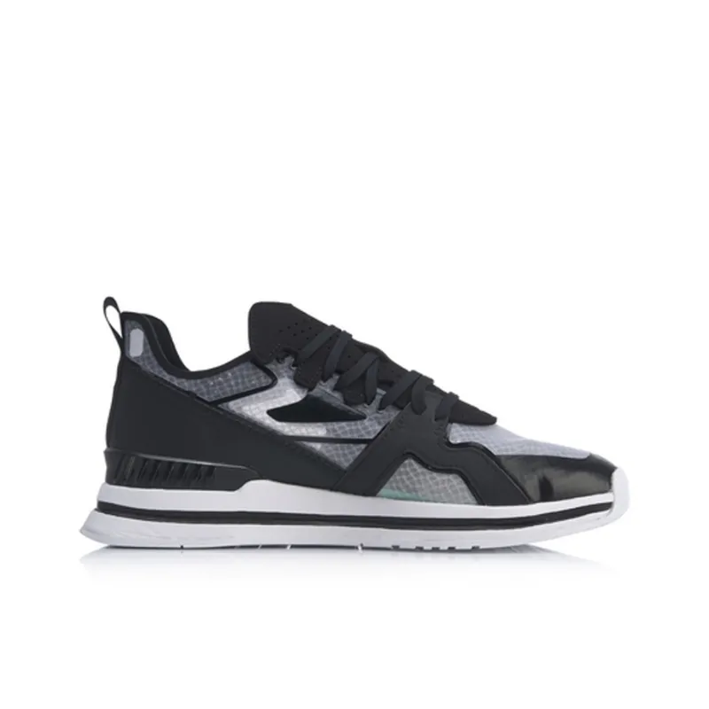 LiNing 001 T1000 Low-Top Running Shoes Men's Standard Black-1