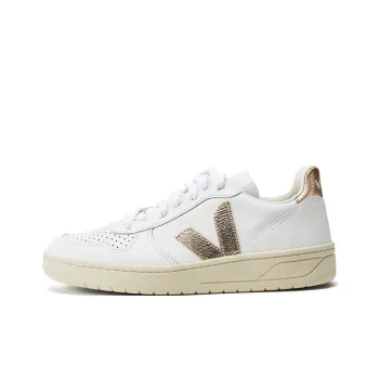 VEJA V 10 Lace Up 'White Gold'