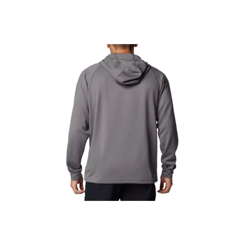 Columbia Black Mesa Waffle Knit Hoodie Sweatshirt Men's Gray-1