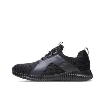 Skechers Elite Fle Anti-Slip Wear-Resistant Low-Top Sports Casual Shoes All Black