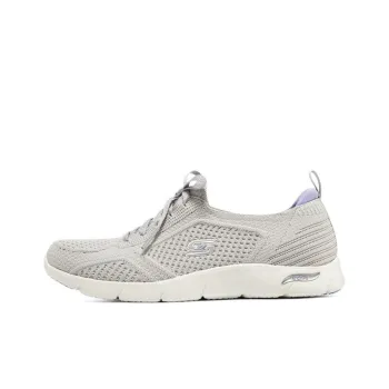 Skechers ARCH FIT REFINE Casual Shoes Women's Low-Top Light Gray