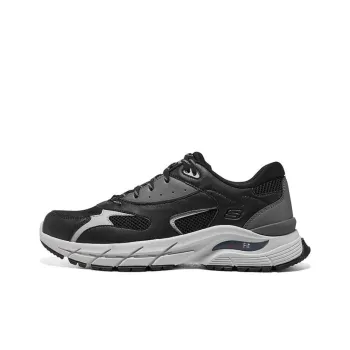 Skechers ARCH FIT BAXTER Arch Fit Baxter Anti-Slip Wear-Resistant Low-Top Casual Shoes Men's Black