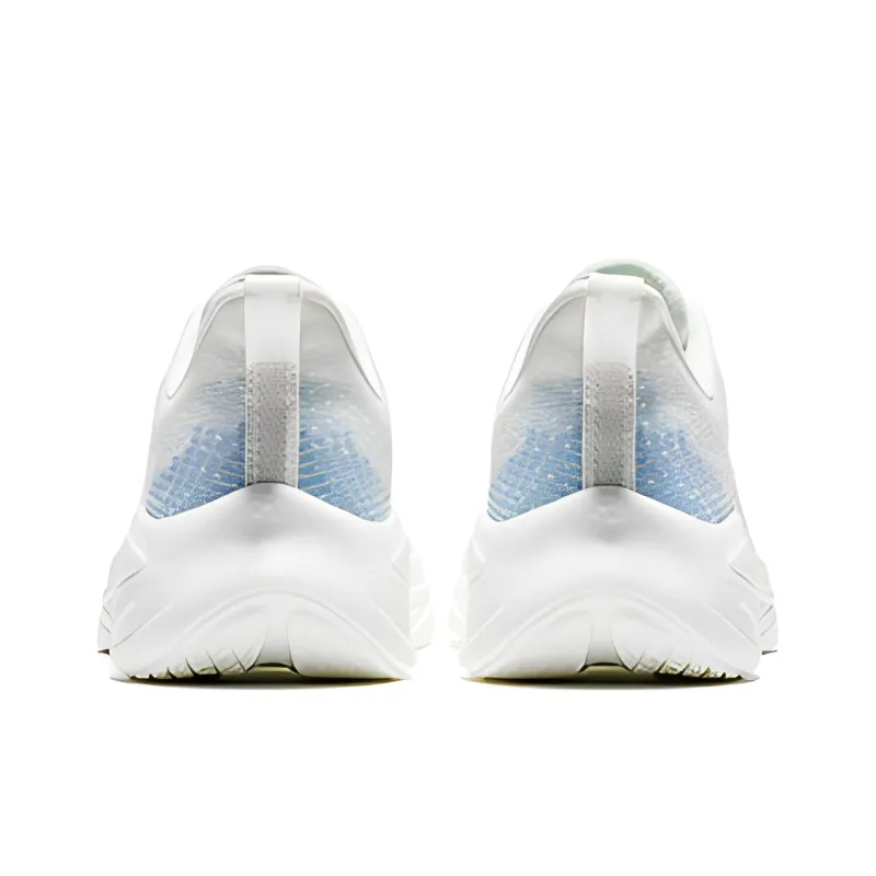 Erke Go Ahead Cushioning Anti-Slip And Wear-Resistant Lightweight Rebound Low-Top Running Shoes Men's White Blue-3