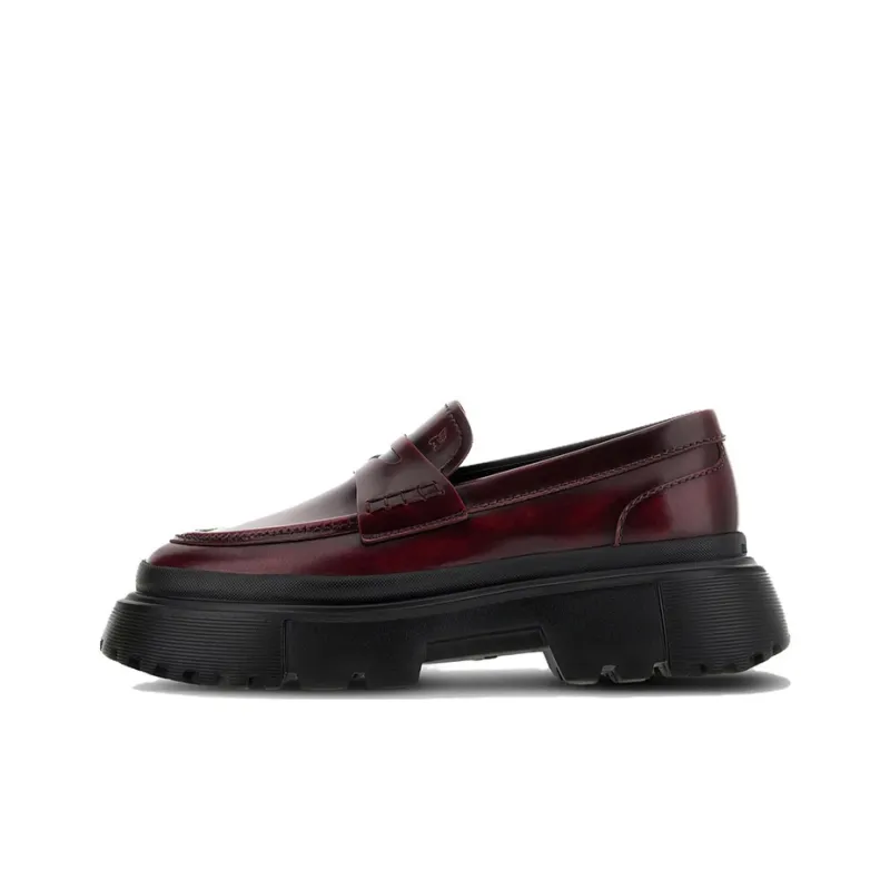 HOGAN H619 Slip On Loafers Women's-0