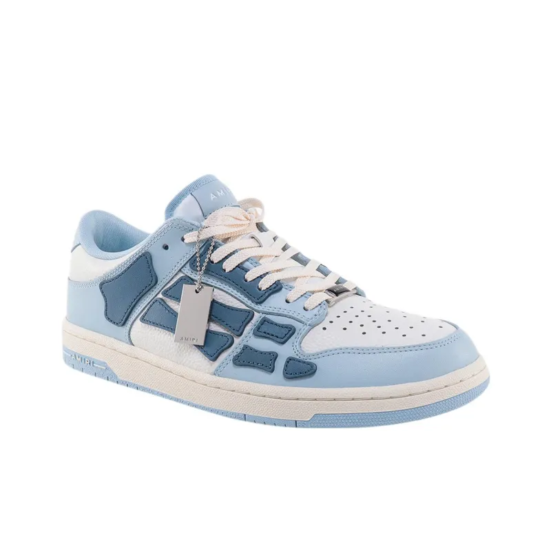 AMIRI Skel Top Low Blue-2