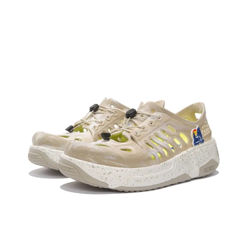 LiNing Pan Gu Trek Rebound Cushioning Wear-Resistant Slip-Resistant Low-Top Sports Casual Shoes Men's Umber-2