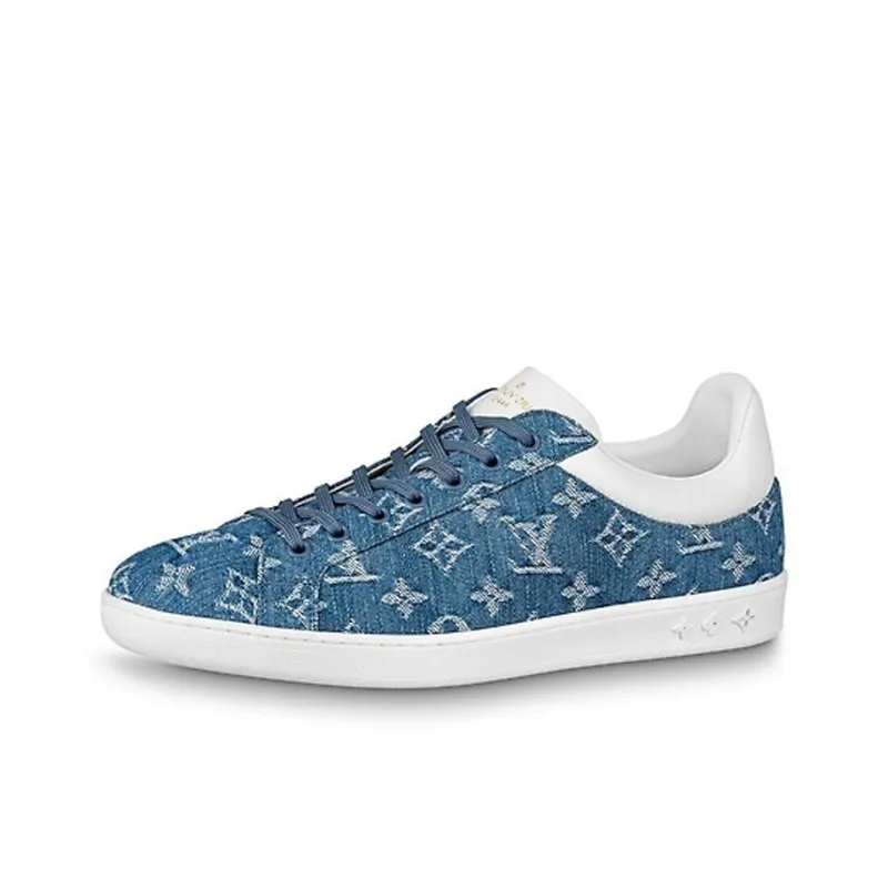 LOUIS VUITTON Luxembourg Sneakers 'Denim Blue'-0