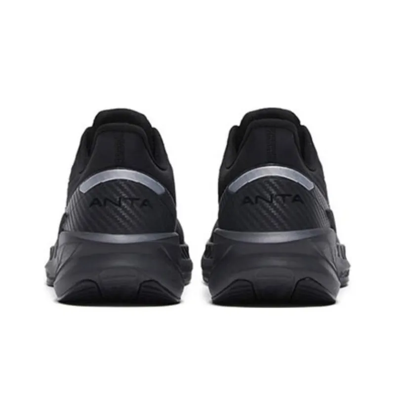 Anta DuCi4 Shock Absorbers With Slip Resistant Features Low Top Running Shoes Men's Black-3