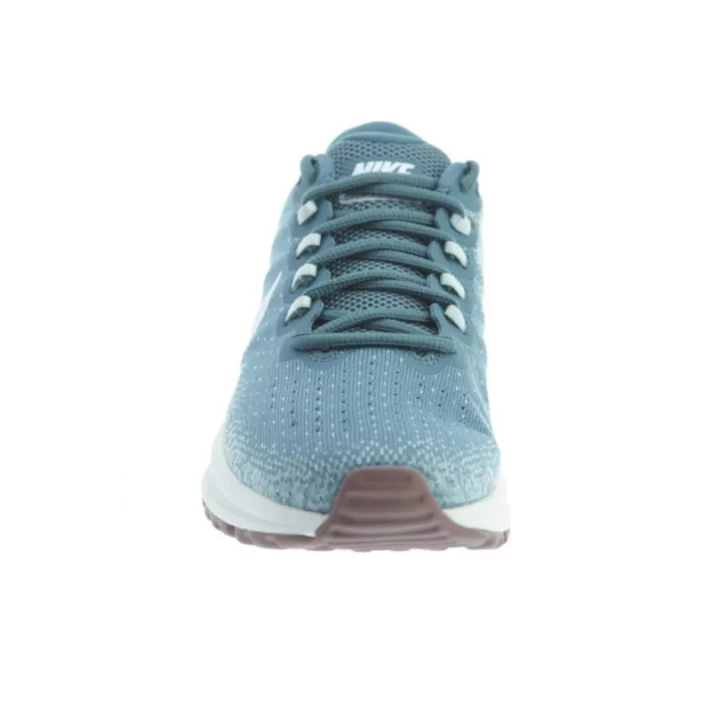 Nike Air Zoom Vomero 13 Anti-Slip Wear-Resistant Low-Top Air Cushion Running Shoes Women's Cyan-3