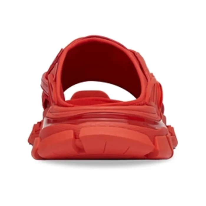 Balenciaga Abrasion Resistant Slide Slippers Men's Red-5