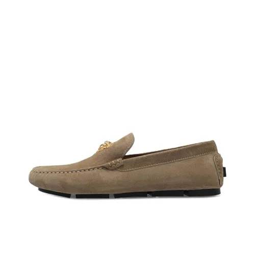 VERSACE La Medusa Casual Shoes Men's Umber
