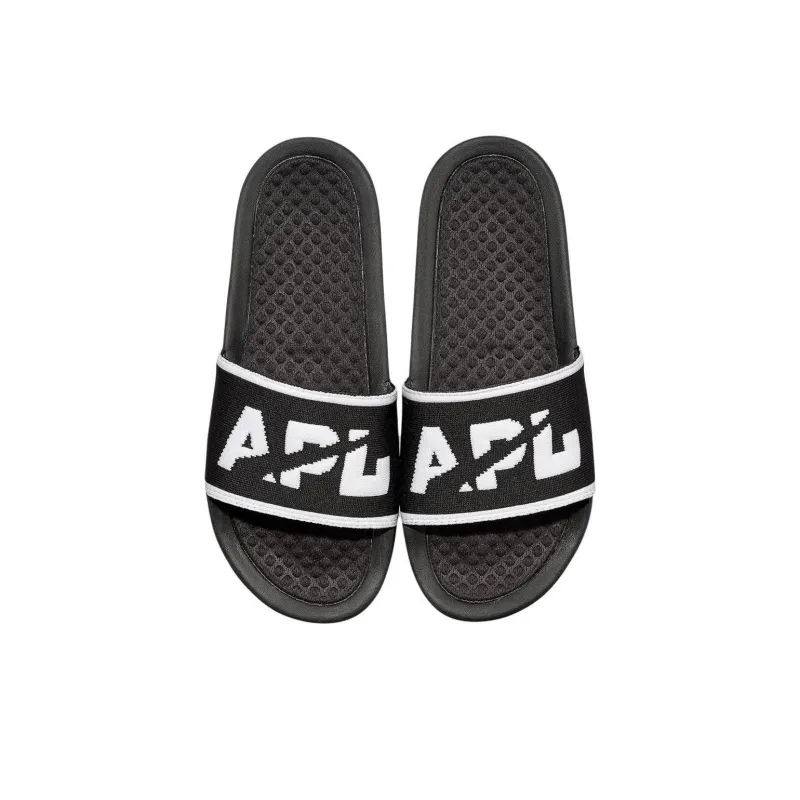 APL ATHLETIC PROPULSION LABS Slide Slippers Men's Black White-3