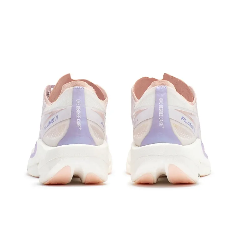 361° Feiran 2 Running Shoes Unisex Low Top Pink/White/Purple-3