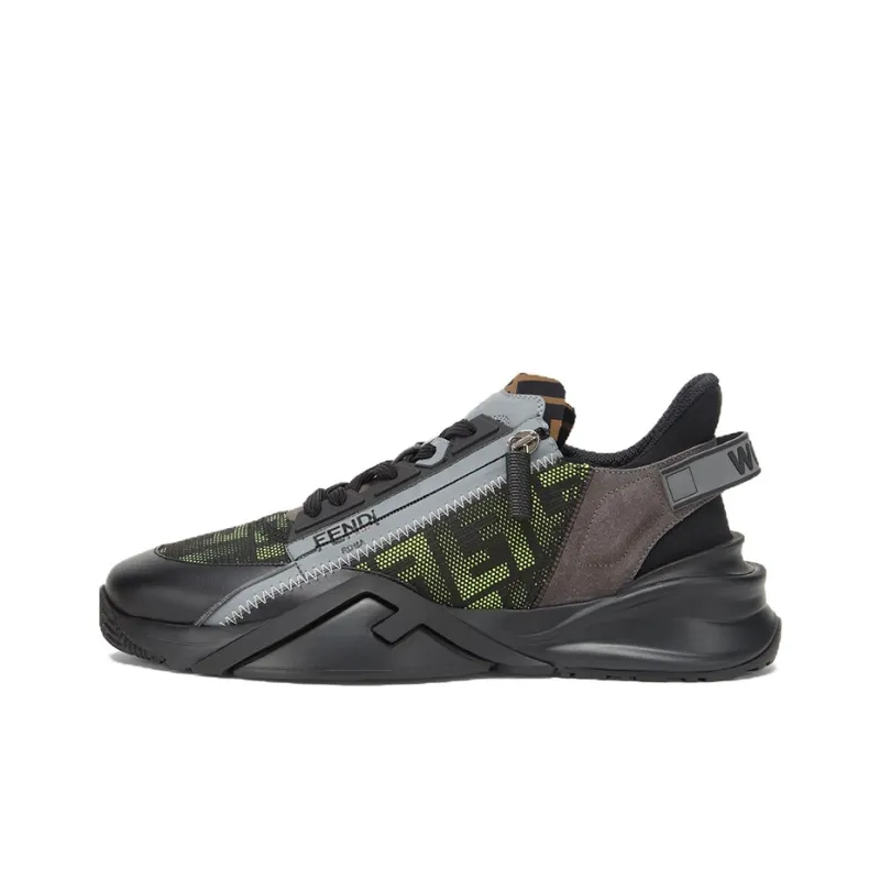 FENDI Flow Logo-print Sneakers-0