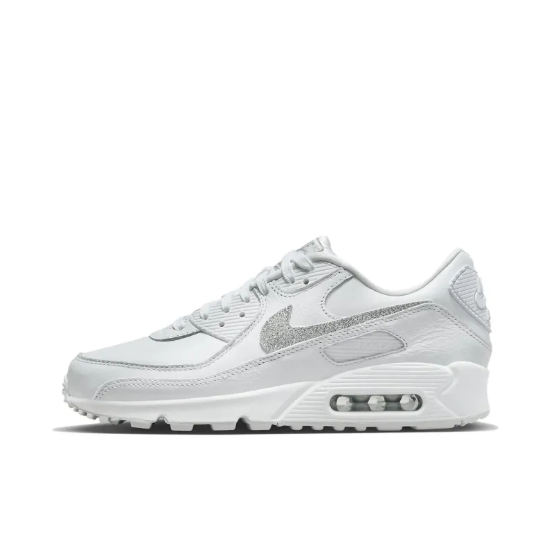 Nike Air Max 90 Se Silver Glitter Women's-0