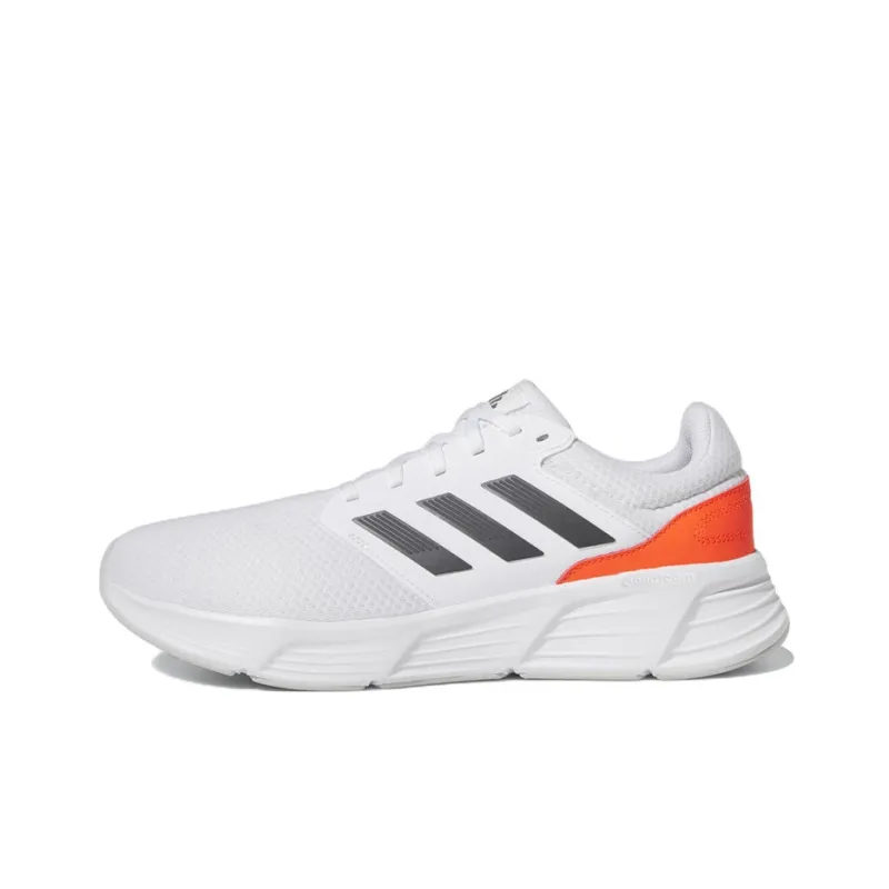 Adidas Galaxy 6 Cloud White Grey Solar Red-0