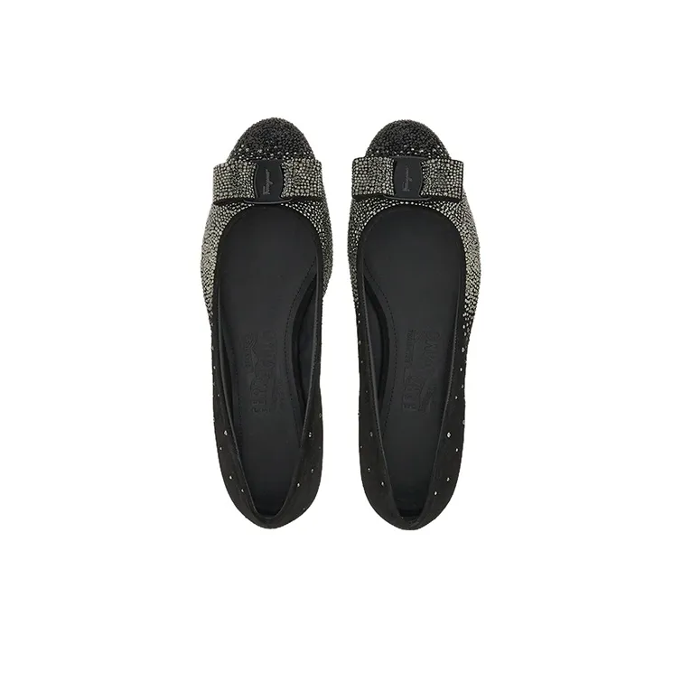 FERRAGAMO Vara Bow Ballerina Shoes-3