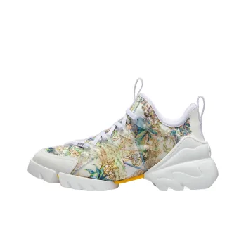 DIOR D-Connect Low-Top Casual Shoes Women's White