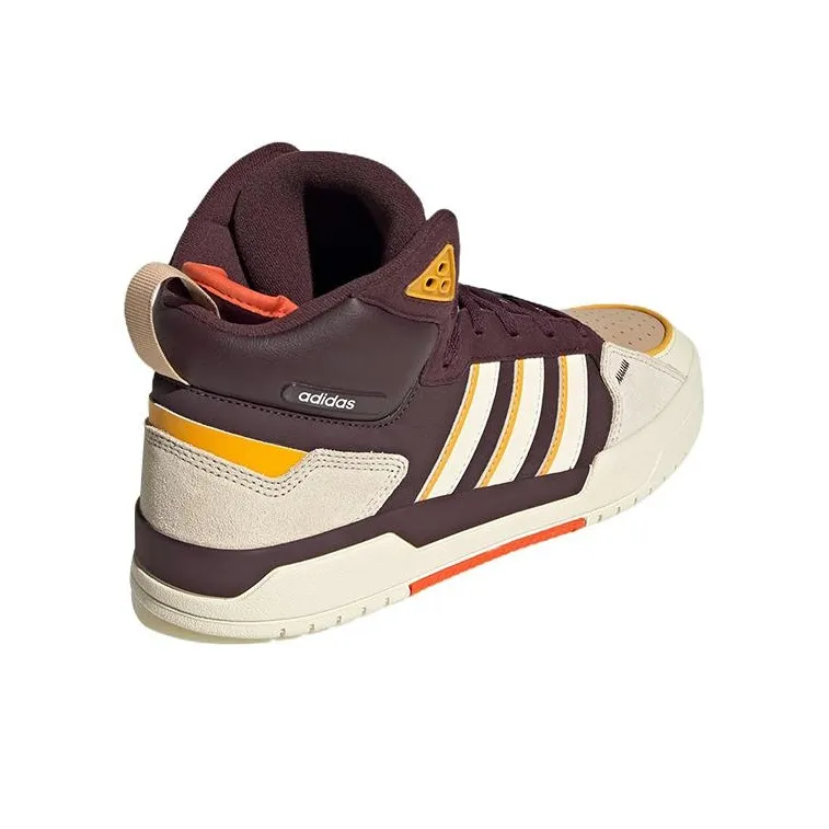 Adidas Neo 100DB 'Brown Cream Yellow'-3