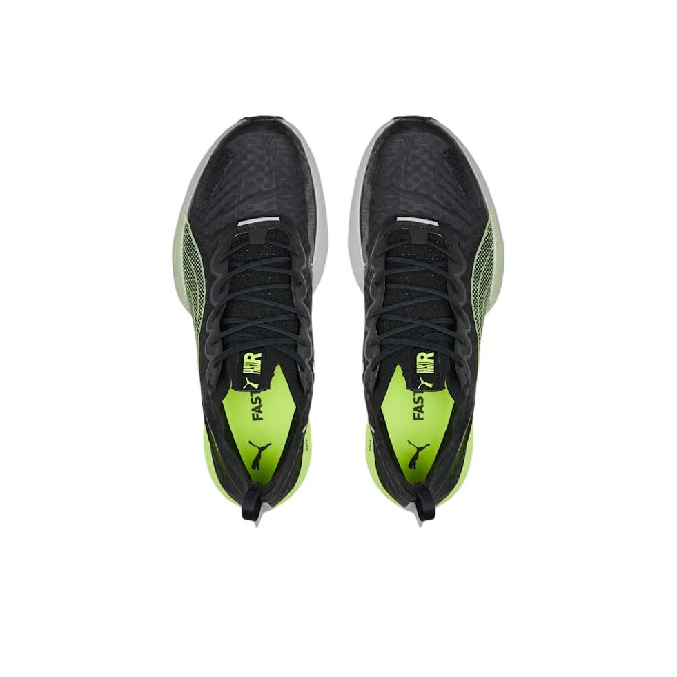 PUMA Fast-R Nitro Elite Carbon 'Black Lime Squeeze' - POIZON