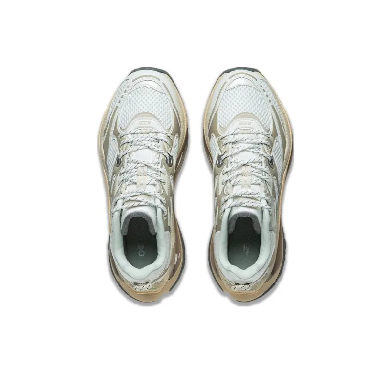 LiNing Beyond Infinity Durable Breathable Low Top Sports Casual Shoes Men's White Gray-3
