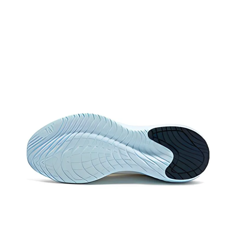 361° E Toughness 1.0 Cushioning, Slip Resistant, And Abrasion Resistant Low Top Casual Running Shoes Men's White Blue-4