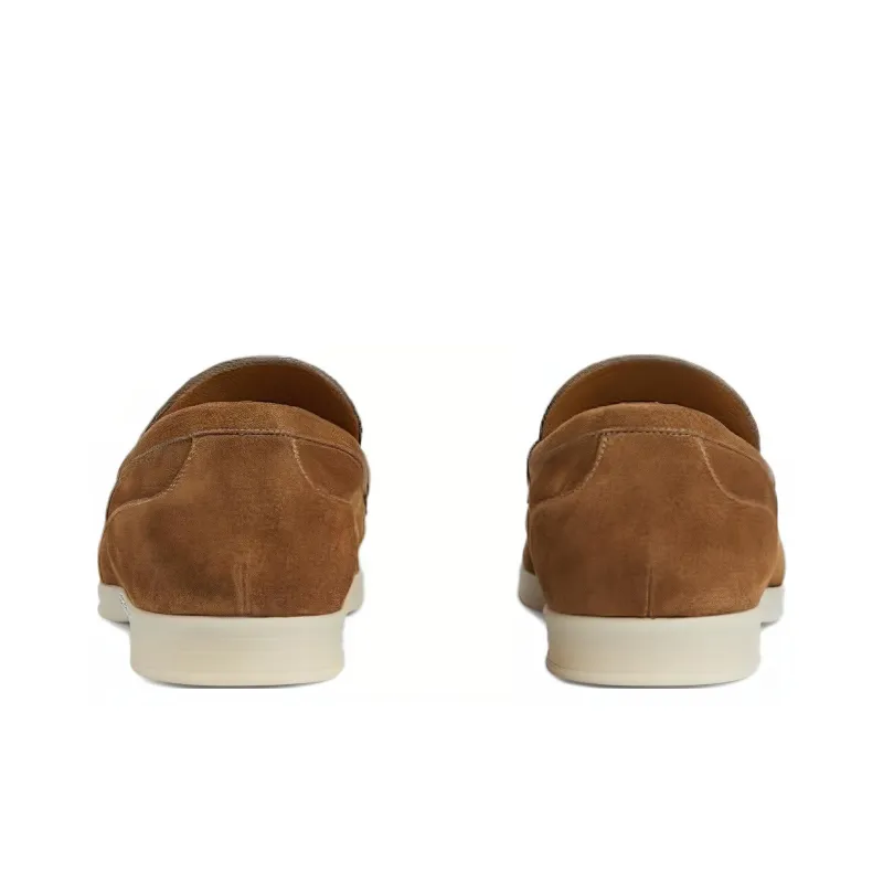 GUCCI Horsebit Loafer 'Brown'-4