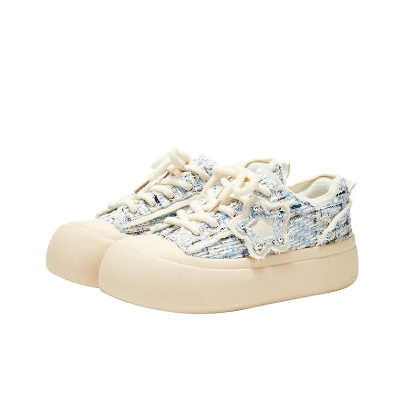 KARLIE KELLER Anti-Slip And Wear-Resistant Lightweight Support Low-Top Canvas Shoes Women's-2