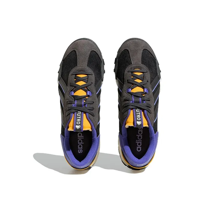 adidas neo Futro Mixr Black Yellow Purple-4