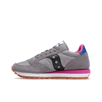 Saucony Jazz Original Original Durable Breathable Low-Top Running Shoes Women's Light Gray