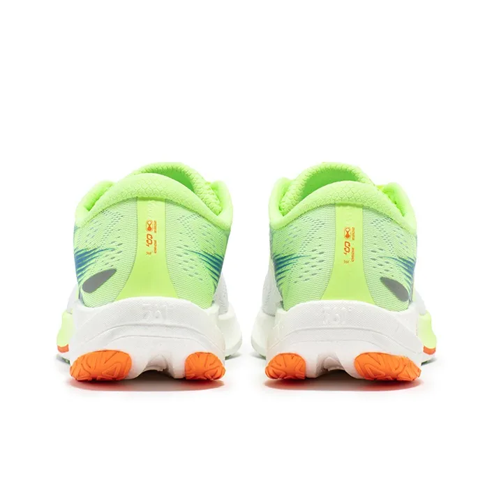 361° 2.5 Pro Low Top Long Distance Running Shoes Unisex White Green-3