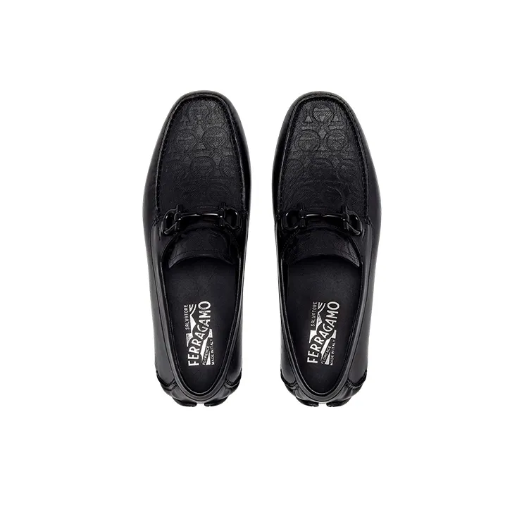 FERRAGAMO Gancini-logo Loafers-3