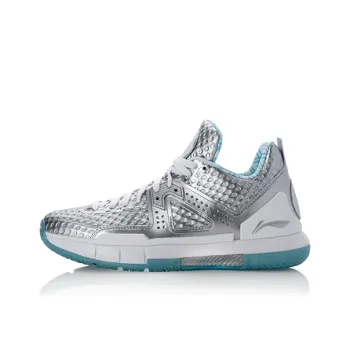 LiNing WOW 5 Way Of Wade 5 Low Top Basketball Shoes Men's Silver White