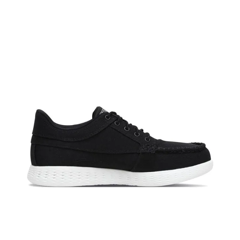 Skechers ON THE GO Glide Anti-Slip Wear-Resistant Low-Top Sports Casual Shoes Women's Black White-1