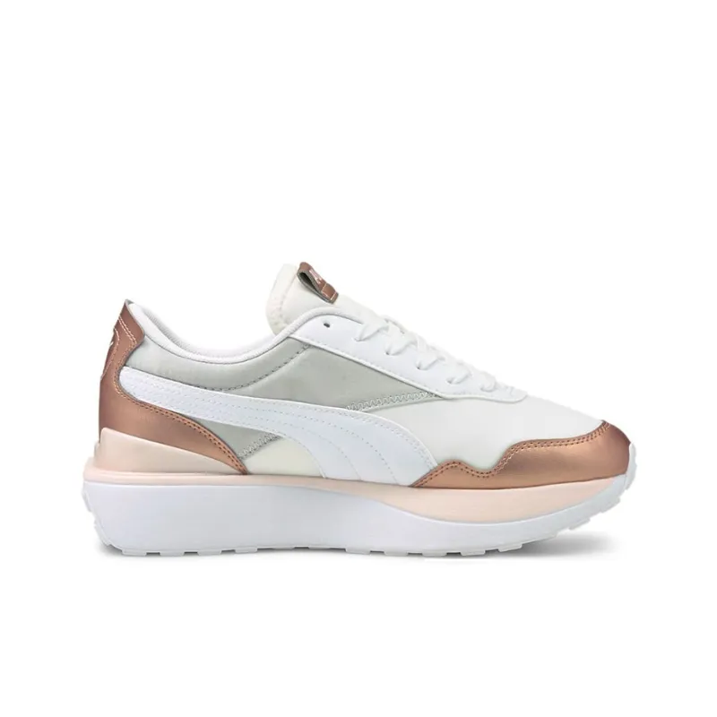 PUMA Cruise Rider Chrome White Rose Gold Women's-1