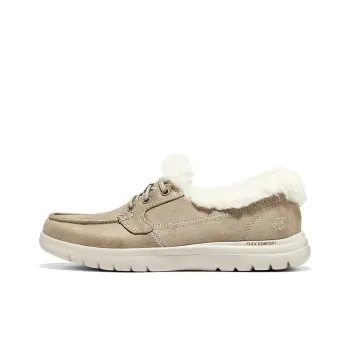 Skechers ON THE GO Anti Slip And Wear Resistant Warm Rebound Low Top Casual Shoes Women's Taupe