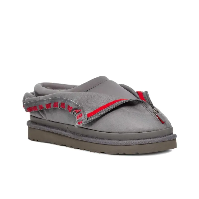 UGG Tasman Shroud Zip Slipper Dark Grey-3
