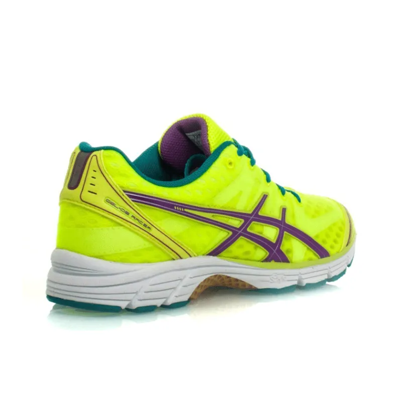 Asics Gel-Ds Racer 9 Wear-Resistant Low-Top Running Shoes Women's Yellow Purple-2