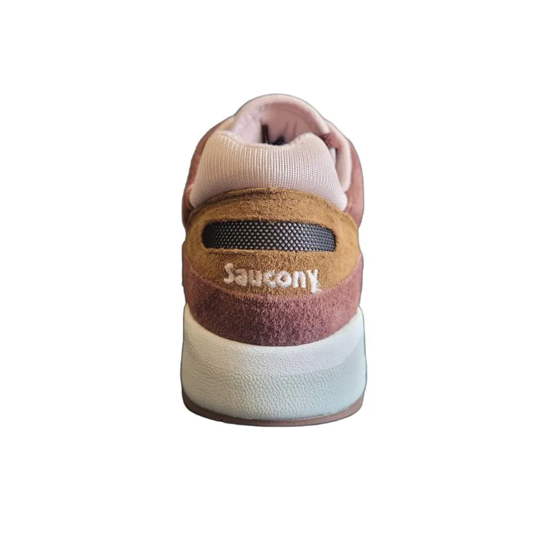 Saucony Shadow 6000 Anti Slip Wear Resistant Low Top Casual Shoes Men's Brown-3