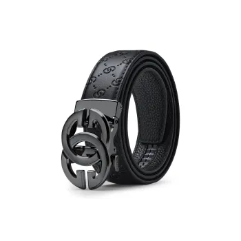 WilliamPOLO Cow Leather Belts Men's Multiple Colors 3.5cm Width