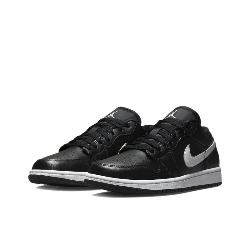 Jordan 1 Low Black White 2022 Women's-2